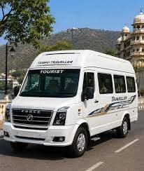 Tempo Traveller rental vehicle